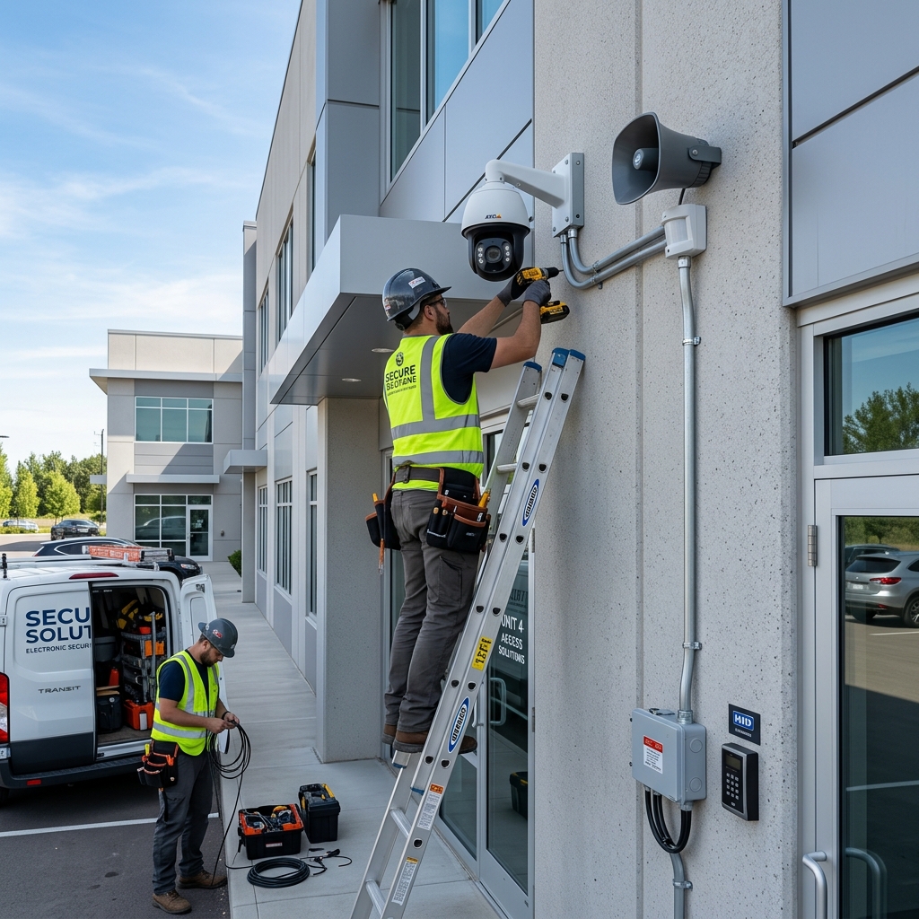 CCTV and electronic security systems installation Kenya